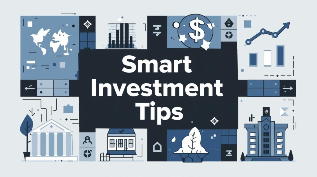 Supporting illustration showing Smart Investment Tips portfolio